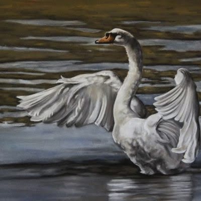 Swan by Debbie Goldring