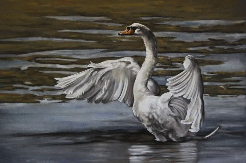 Swan by Debbie Goldring